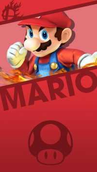 Super Mario Wallpaper Red 18