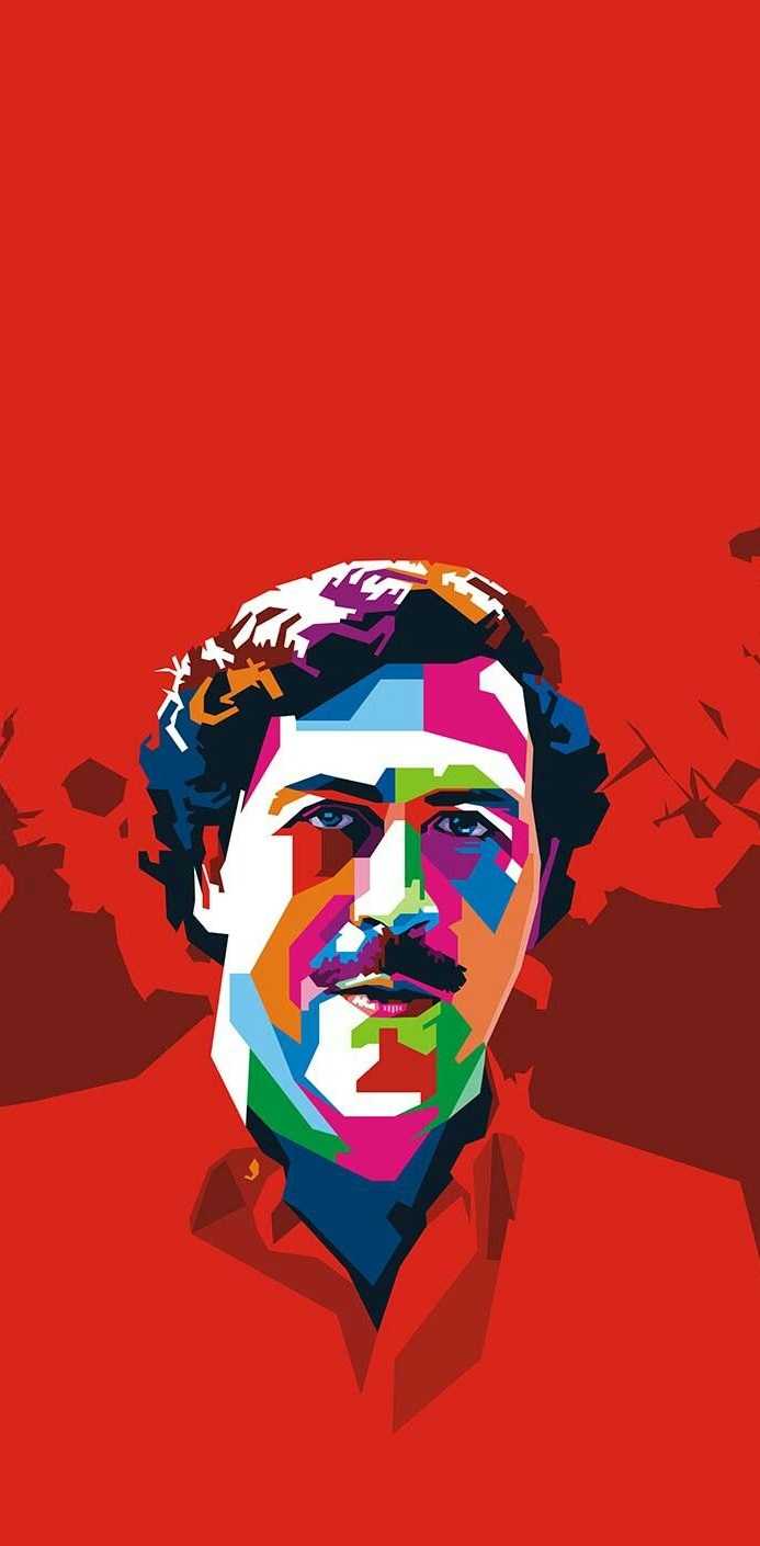 Red Pablo Escobar Wallpaper 1