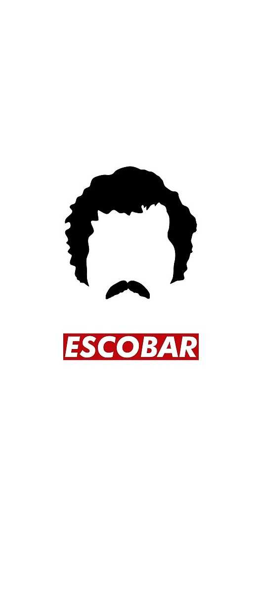 White Pablo Escobar Wallpaper 1
