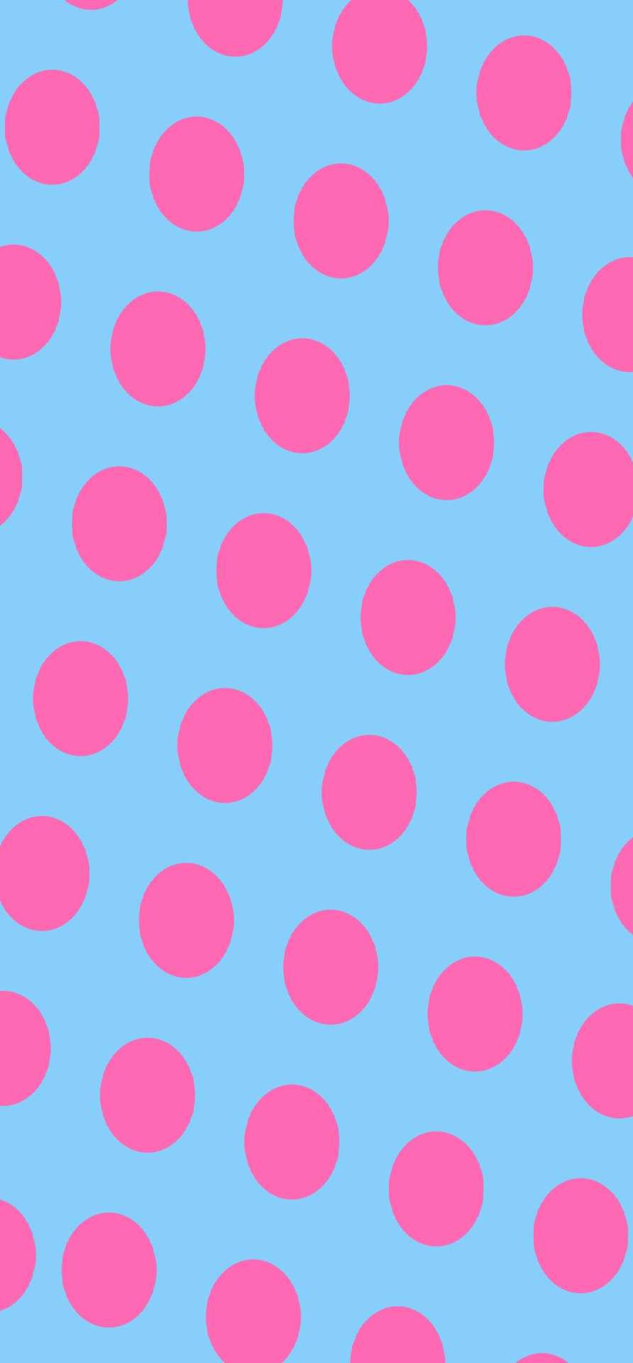 Android Pink And Blue Wallpaper 1
