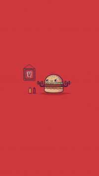 Hamburger Simple Wallpaper 10