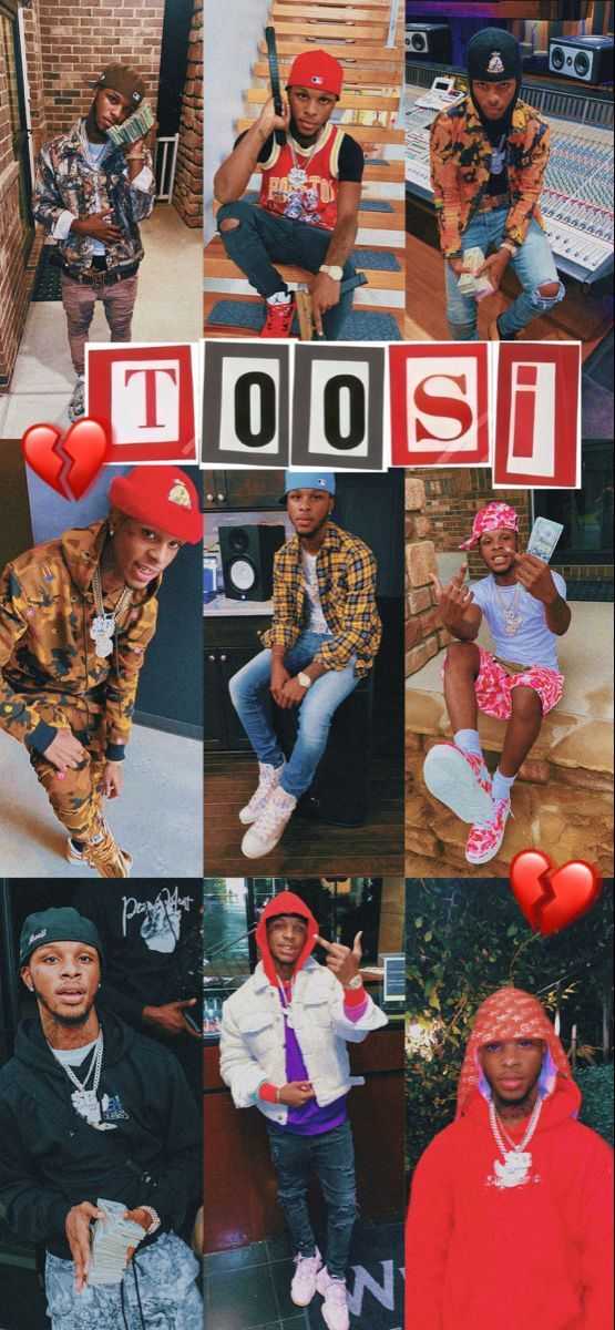 Toosii Collage Wallpaper 1