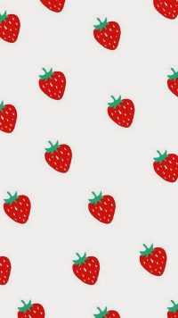 Simple Strawberry Wallpaper 8
