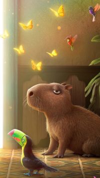 Encanto Capybara Wallpaper 33
