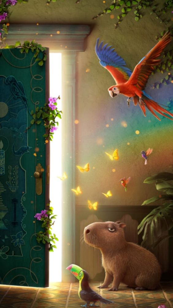 Capybara Wallpaper Encanto 1 Capybara Wallpaper Encanto 1