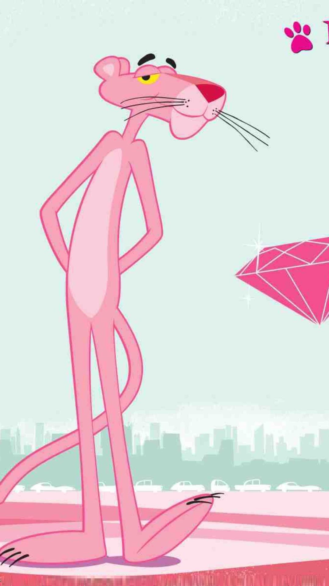 Mobile Pink Panther Wallpaper 1