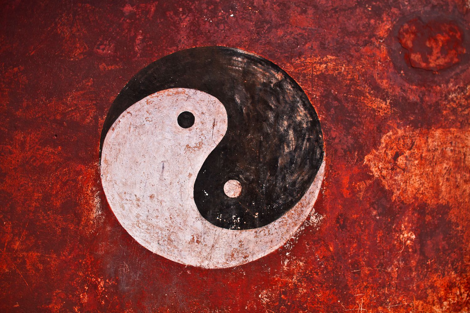 Red Yin Yang Wallpaper 1 Red Yin Yang Wallpaper 1