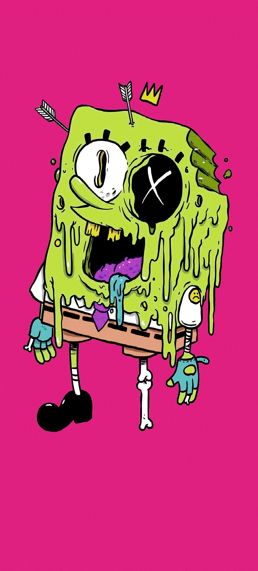 SpongeBob Drippy Wallpaper 1