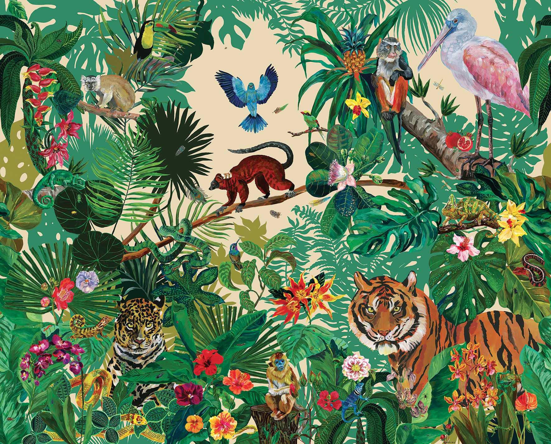 Drawing Jungle Wallpaper 1