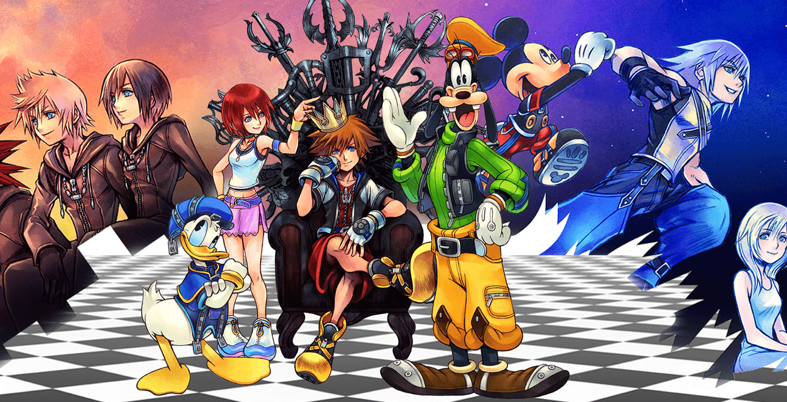 Computer Kingdom Hearts Wallpaper 1