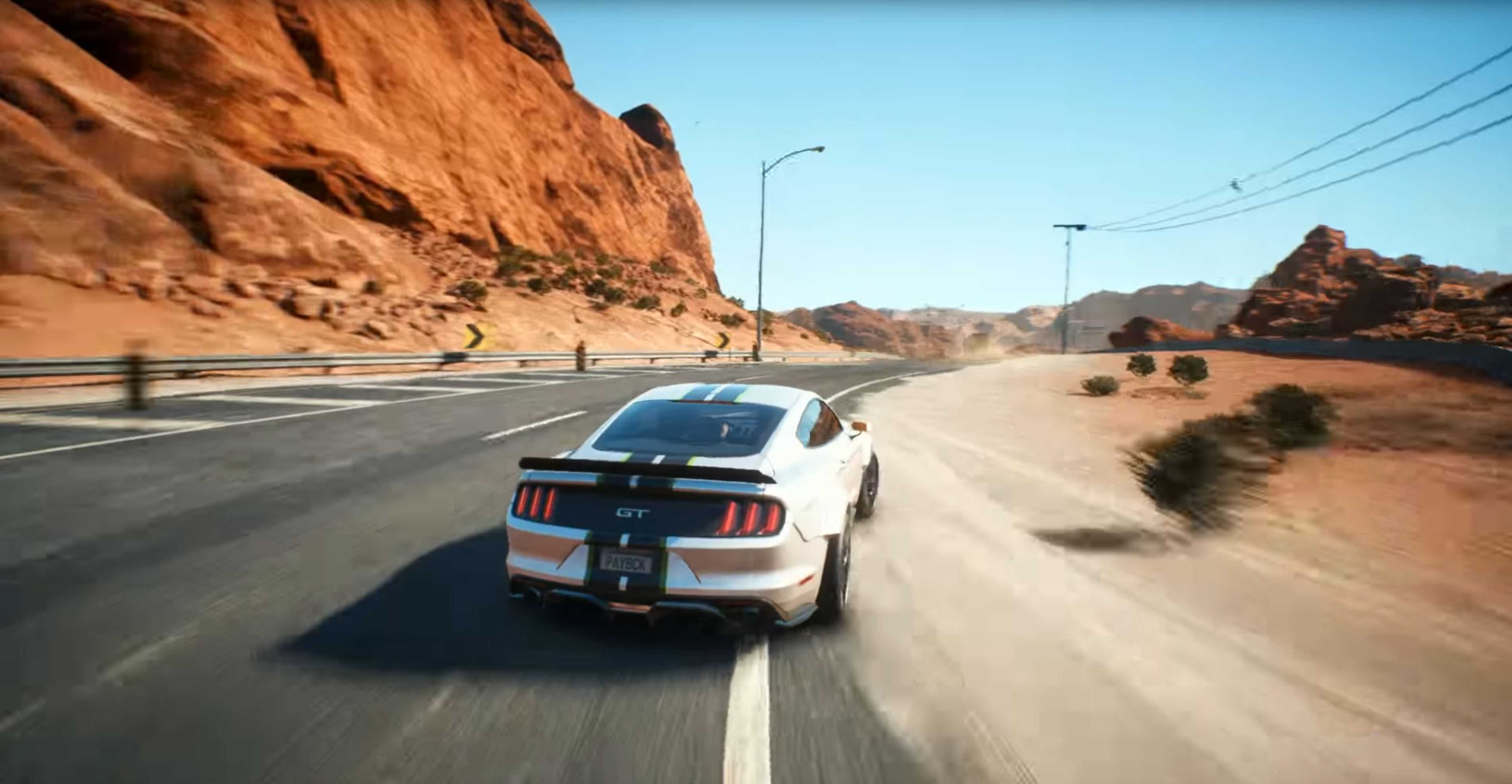 Mustang Need For Speed Payback Wallpaper 1