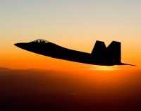 Sunset F-22 Raptor Wallpaper 13