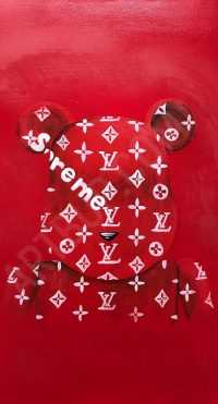 Supreme Bearbrick Wallpaper 21