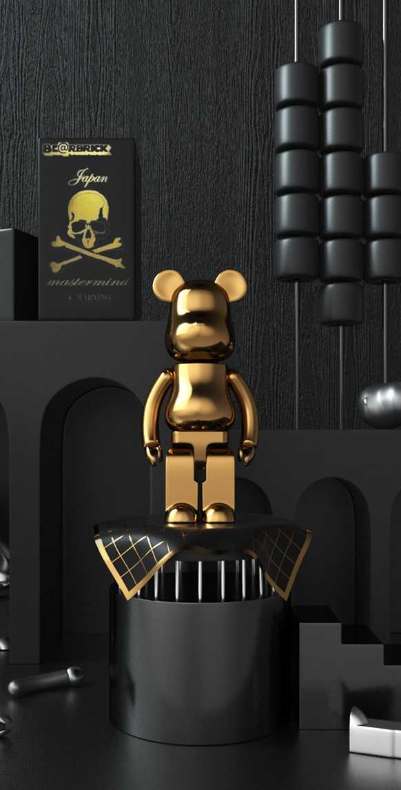 Iphone Bearbrick Wallpaper - Wallpaper Sun