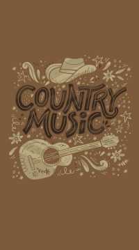 Brown Country Music Wallpaper 20