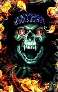 Skull Denver Broncos Wallpaper 1