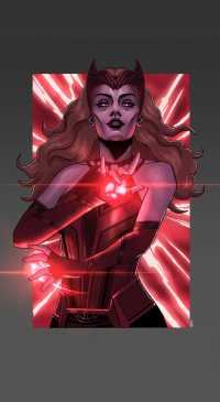 Phone Scarlet Witch Wallpaper 7