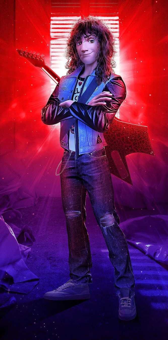 Mobile Eddie Munson Wallpaper 1 Mobile Eddie Munson Wallpaper 1