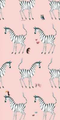 Zebra Preppy Wallpaper 46