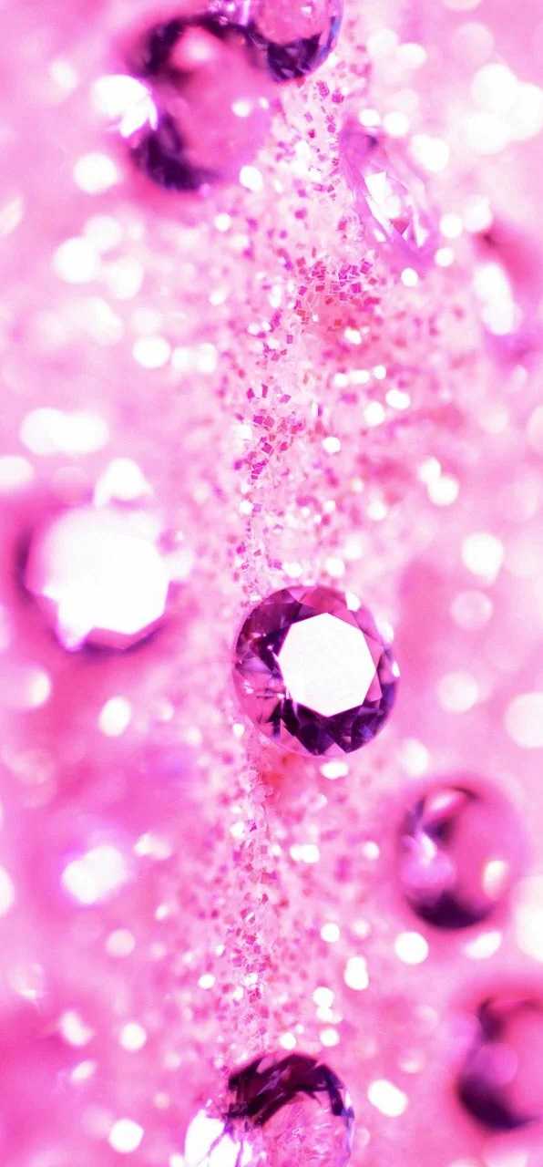 Diamond Light Pink Wallpaper 1