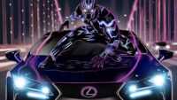 Lexus Black Panther Wallpaper 11