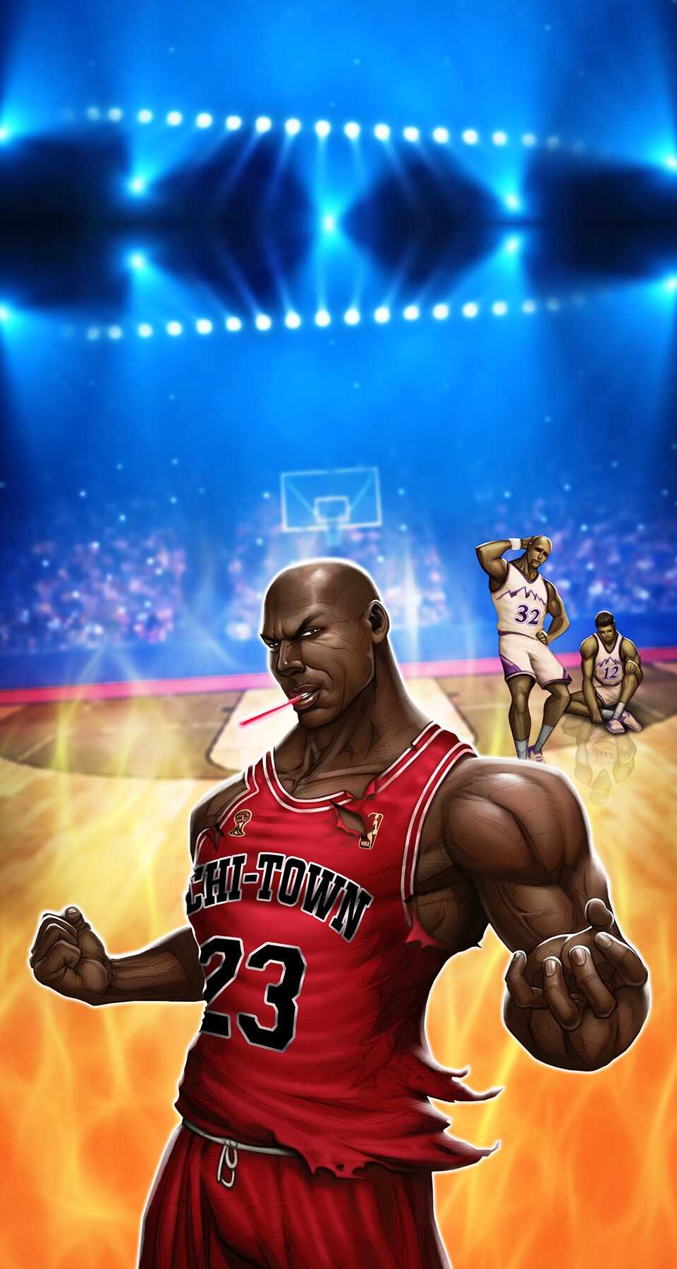Cartoon Michael Jordan Wallpaper 1