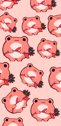 Cute Frog Wallpaper 2