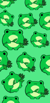 Cute Frog Wallpaper 4
