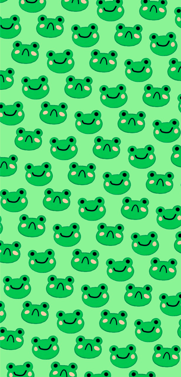 Cute Frog Wallpaper 1
