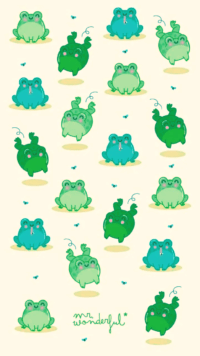 Cute Frog Wallpaper 44