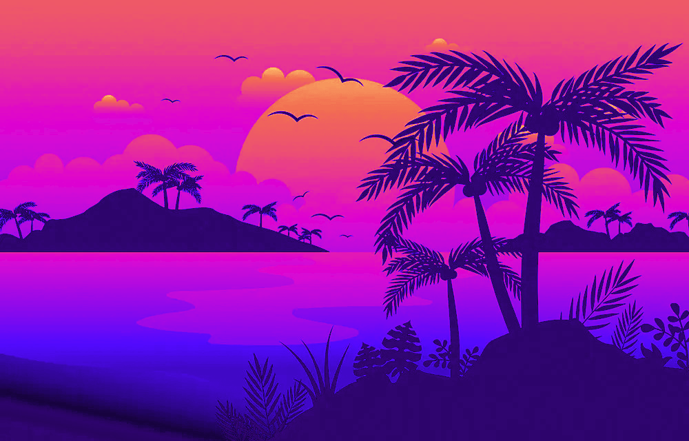 Desktop Purple Wallpaper 1