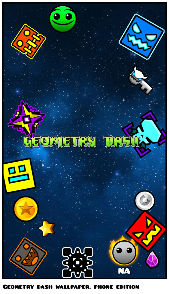 Geometry Dash Wallpaper 1 Geometry Dash Wallpaper 1